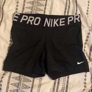 Nike pro biker shorts